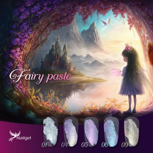 Set de geluri decorative Fairy Paste de 5 bucăți cu margaretă cadou