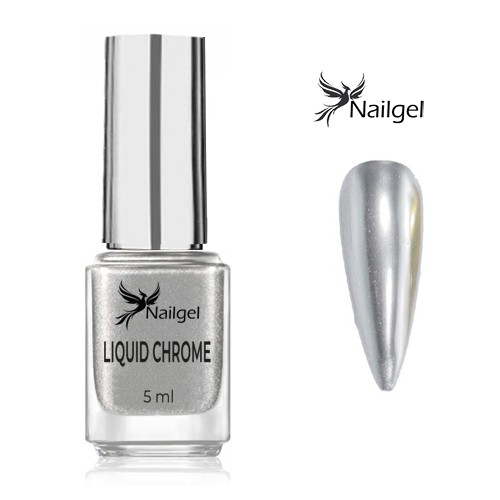 Liquid Chrome Silver - pulbere de crom lichid 5 ml