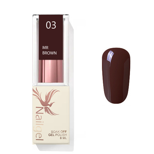 Mr Brown 03 - lac de gel 8 Ml