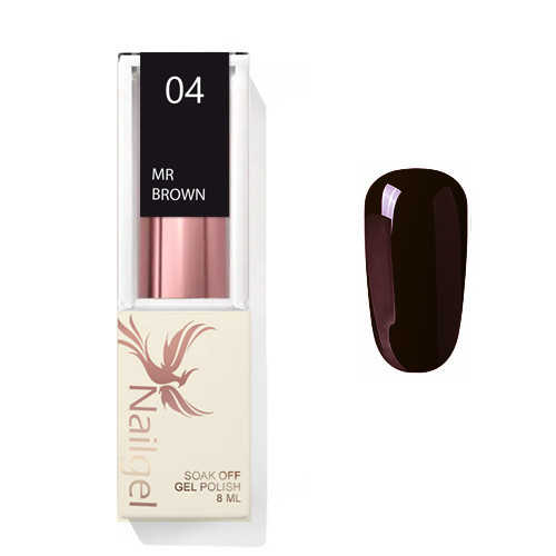 Mr Brown 04 - lac de gel 8 Ml