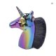 Perie de praf unicorn negru