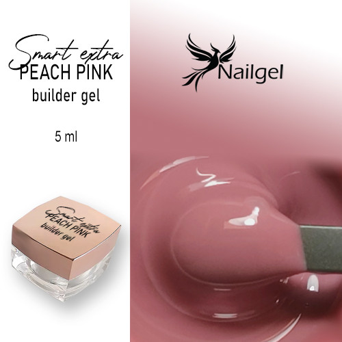 Smart extra Gel de constructie 33 gel de constructie peach pink 15 ml