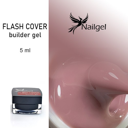 FLASH COVER gel de construcție 5 ml